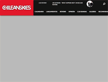 Tablet Screenshot of chileanskies.com